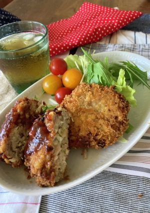 豚こまキャベツメンチ♪-レシピのメイン写真