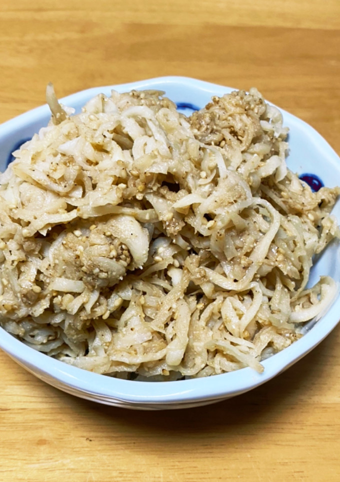 切り干し大根の胡麻和え-レシピのメイン写真