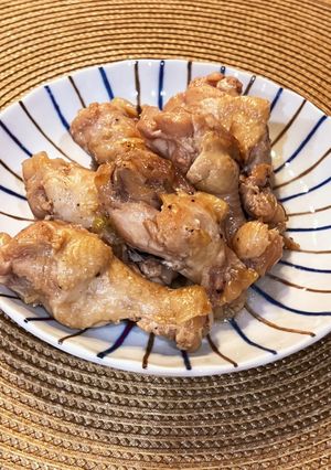 手羽元の旭ポン酢煮-レシピのメイン写真