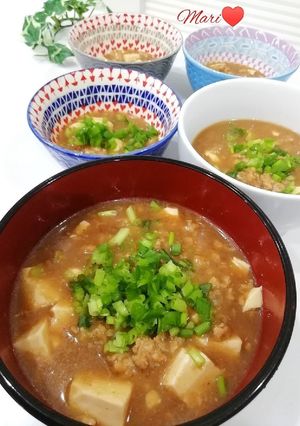 植物でできたお肉グリーンミートで麻婆豆腐-レシピのメイン写真