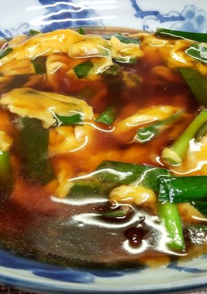 ニラ玉あじぽんあんかけ-レシピのメイン写真