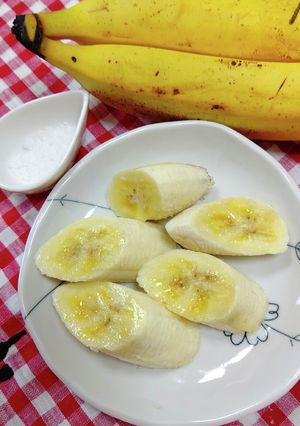 バナナに少しの塩 で熱中症予防*美味-レシピのメイン写真