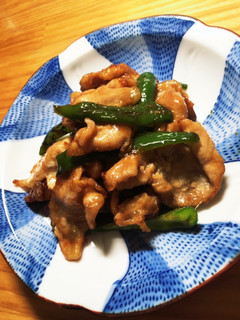 豚こまとピーマンのしょうが焼き-レシピのメイン写真