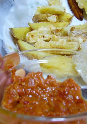 やみつき！魅惑のチリトマトソースとポテト-レシピのメイン写真