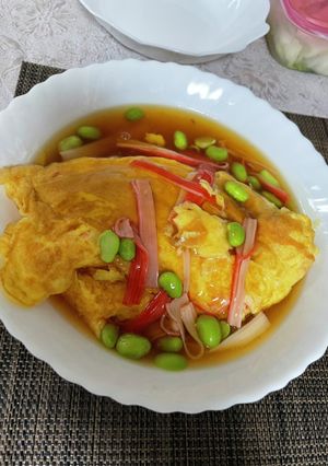 簡単節約かに玉-レシピのメイン写真