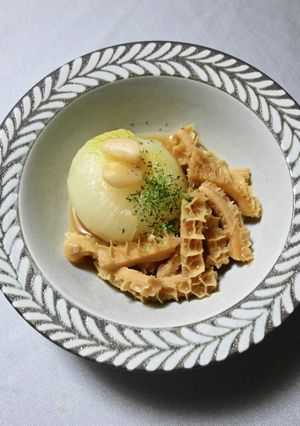 ハチノスのチタリングス風-レシピのメイン写真