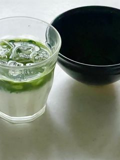 濃い抹茶ラテ スタバ 抹茶ティーラテ 風-レシピのメイン写真