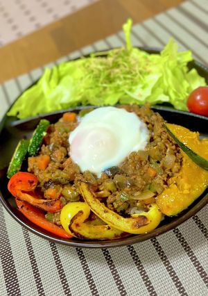 夏野菜のドライカレー-レシピのメイン写真