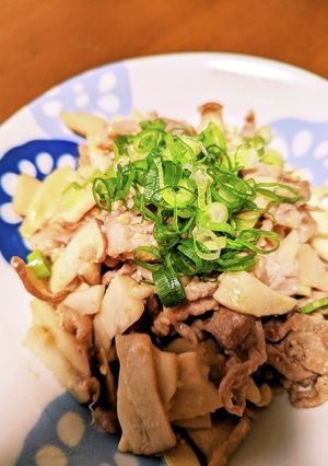 エリンギと豚肉の味噌バター炒め-レシピのメイン写真