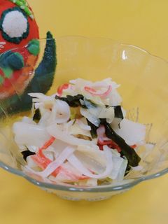 キャベツとカニカマの酢の物-レシピのメイン写真