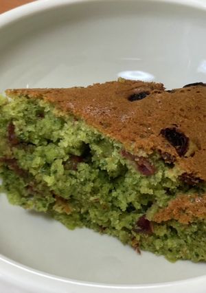 炊飯器　小松菜のパンケーキ-レシピのメイン写真