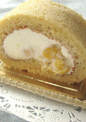 とうもろこしのロールケーキ-レシピのメイン写真