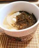 腸活になるし、美味しいもずくのお味噌汁