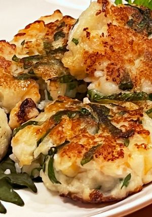 海老のふわふわ焼き-レシピのメイン写真