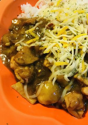 ２日目のカレー活用●チキン＆チーズカレー-レシピのメイン写真