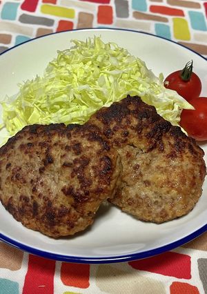 超簡単☆旨味堪能!和風みそハンバーグです-レシピのメイン写真