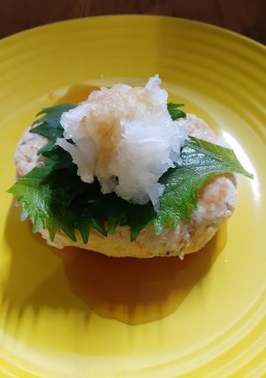 鶏ひき肉とおからとごぼうの和風ハンバーグ-レシピのメイン写真