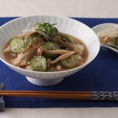 รูปของ きのこと香味野菜のサッパリ冷や汁
