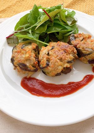 なすのミニバーグ-レシピのメイン写真