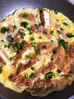 簡単家族で分け合うカツ丼-レシピのメイン写真