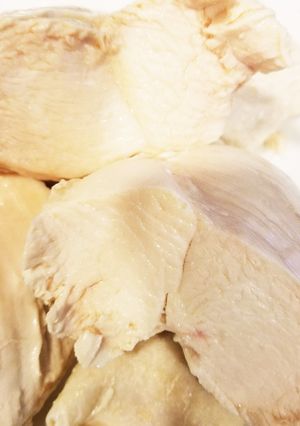 鶏胸肉2枚もしっとりゆで鳥★わが家決定版-レシピのメイン写真