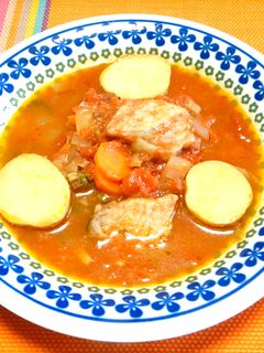 豚ロース肉のトマト煮・野菜たっぷり!-レシピのメイン写真