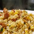 あまった唐揚げで中華おこわ味チャーハン⁉