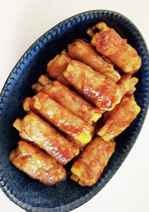 子ども喜ぶ♡《好きな野菜と一緒に肉巻き》-レシピのメイン写真