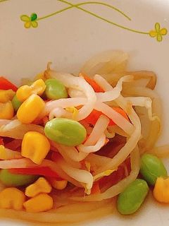 枝豆ともやしの中華和え☆給食メニュー-レシピのメイン写真