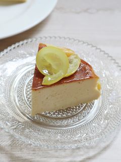米粉のレモンチーズケーキ【JA福井県】-レシピのメイン写真