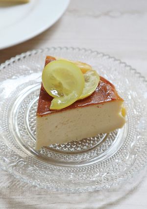 米粉のレモンチーズケーキ【JA福井県】-レシピのメイン写真