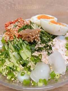 冷麺風 梅そうめん-レシピのメイン写真