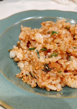 アレンジは無限◎基本の和風梅チャーハン-レシピのメイン写真