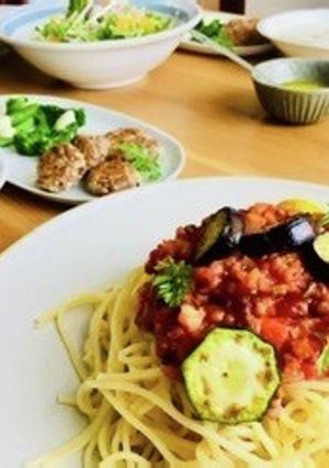 高きびミートソース-レシピのメイン写真