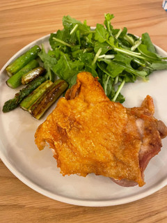 皮パリパリ*シェフに習ったチキンステーキ-レシピのメイン写真