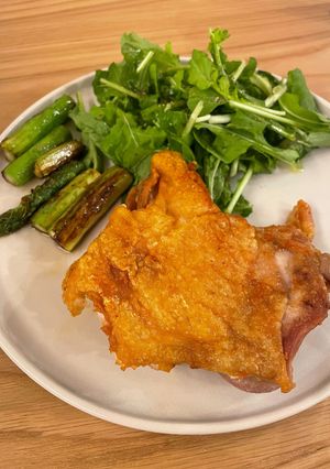 皮パリパリ*シェフに習ったチキンステーキ-レシピのメイン写真