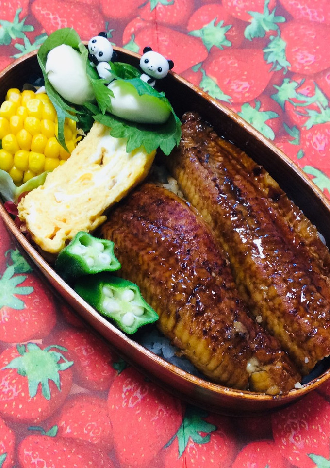 鰻1/2切れ弁当で、猛暑をのりきれ！-レシピのメイン写真