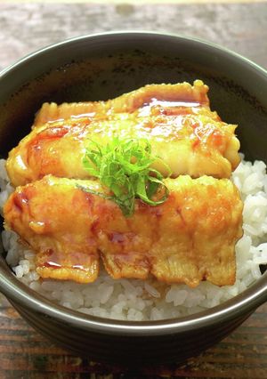 ハモの照り焼き丼-レシピのメイン写真