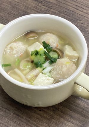 シークワーサーのあったか薬膳スープ-レシピのメイン写真