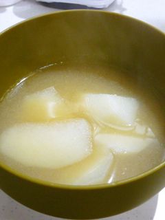 ながいものお味噌汁-レシピのメイン写真