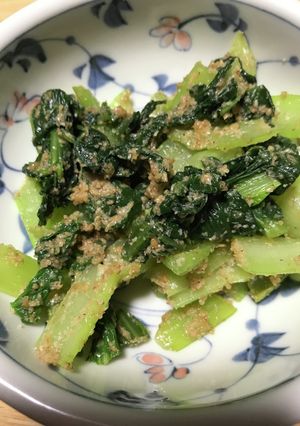 青梗菜の　胡麻和え-レシピのメイン写真