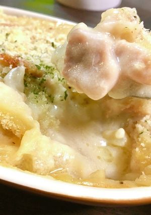 チーズ無し♪簡単冷凍ポテトのグラタン風-レシピのメイン写真