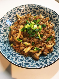 焼肉のたれで♡しめじの麻婆風-レシピのメイン写真