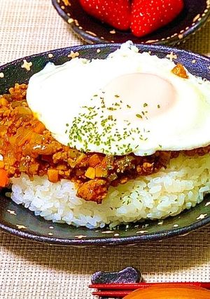 ドライキーマカレー-レシピのメイン写真