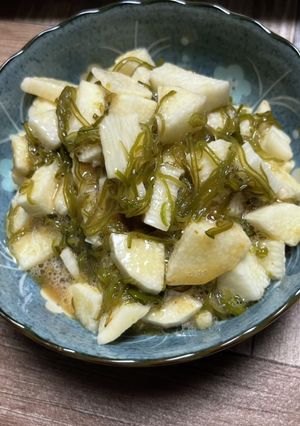 長芋とめかぶのゆずポン酢あえ-レシピのメイン写真
