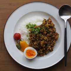 รูปของ セロリのドライカレー