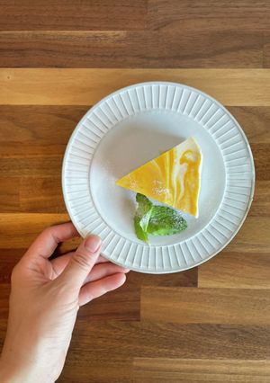 マンゴーマーブルチーズケーキ-レシピのメイン写真