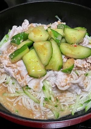 ごま冷しゃぶそーめん✨-レシピのメイン写真