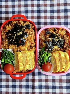 高校生 息子と娘のお弁当 50-レシピのメイン写真