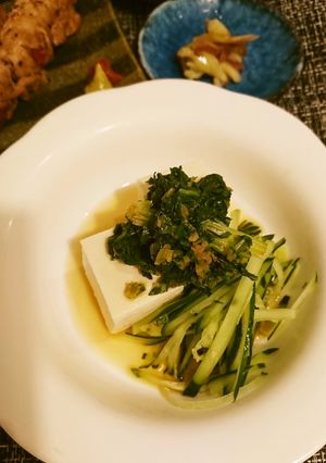 セロリ葉タレ冷奴-レシピのメイン写真